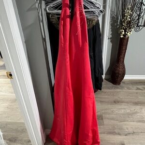 Elegant Red Prom Dress